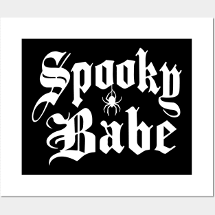 Spooky Babe Posters and Art